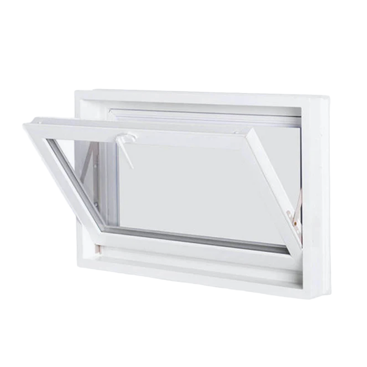 Basement Hopper Window - with Double Pane Low-E Glass